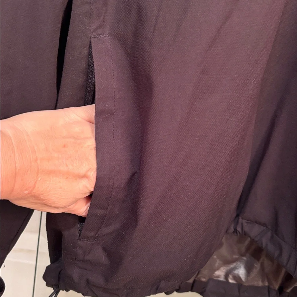 Callaway Black Men's Jacket weather series golf lightweight L half zip coat - Picture 11 of 16